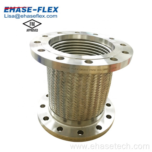 FM Approved Flanged Metal Bellows Type Flexible Joint